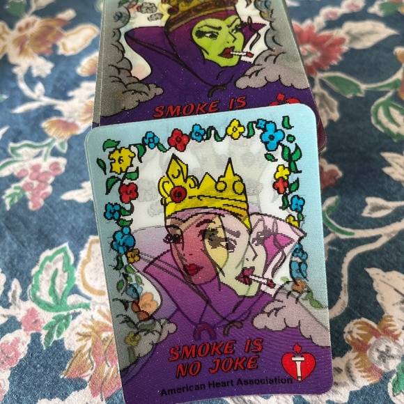 59 American Heart Association Lenticular Cards- Smoke Is No Joke-Vintage Cards - Picture 1 of 5